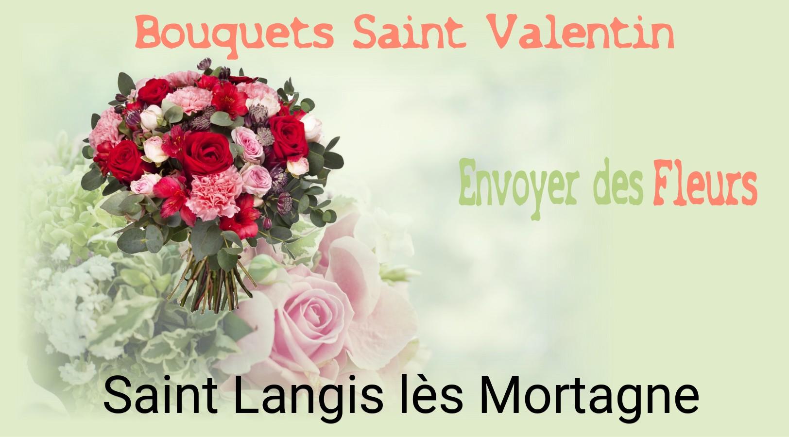 Roses de Saint-Valentin livrées à Saint-Langis-lès-Mortagne